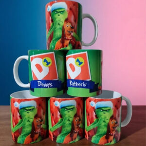 Mug navideño Tiendas D1