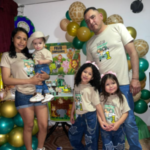 Camiseta personalizada familia